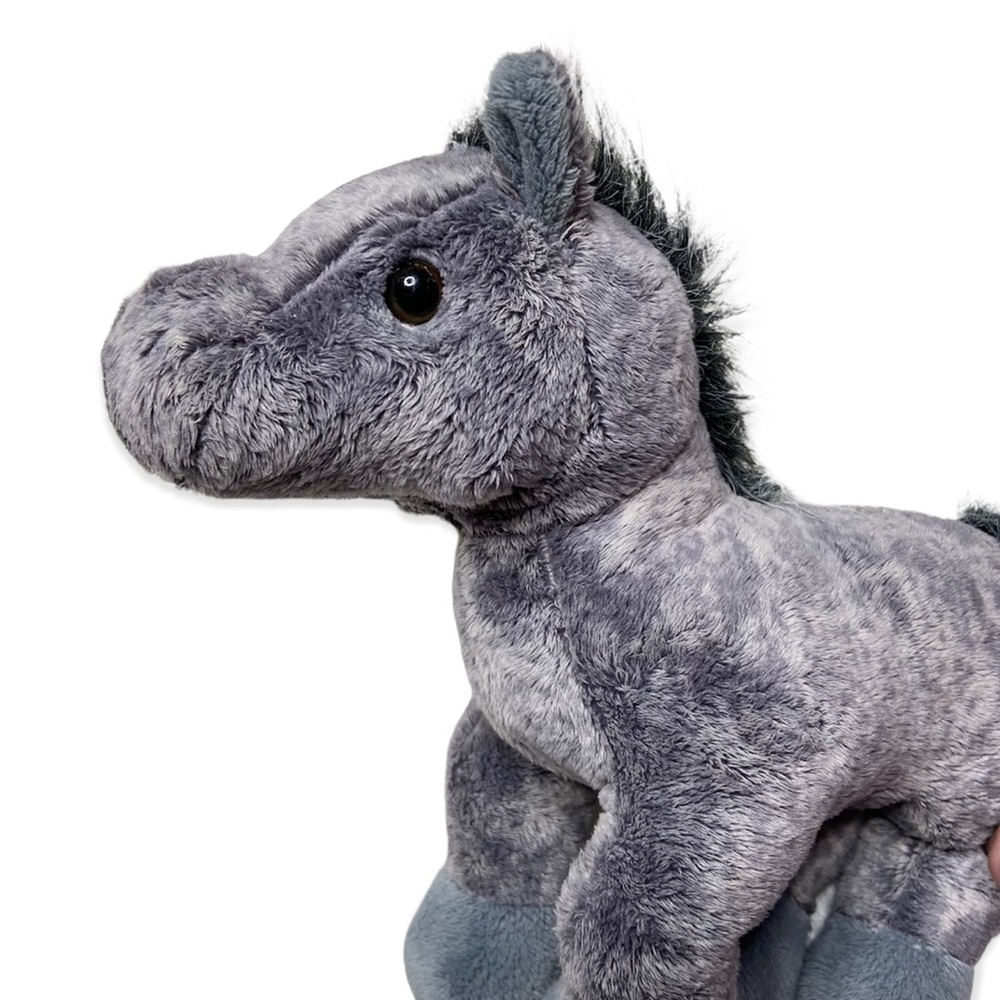 GANZ WEBKINZ Plush Grey Arabian Horse Pony Stuffed Animal